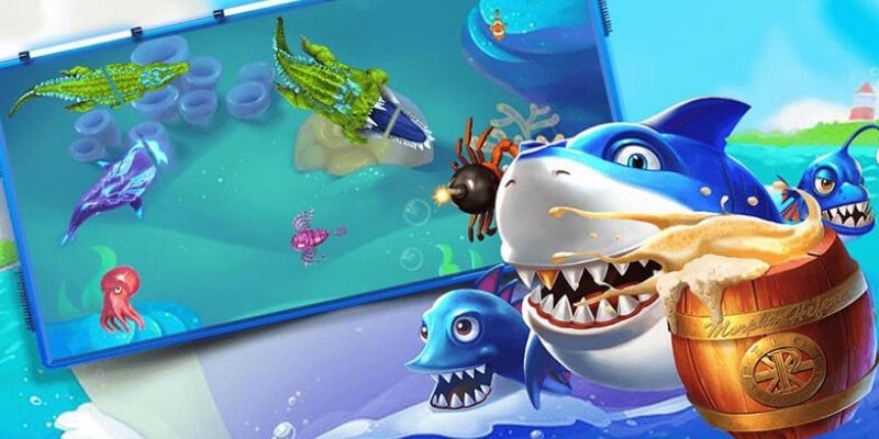 Game bắn cá Tiểu Tiên Cá có thiết kế đồ họa 3D ấn tượng
